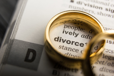 the word divorce in a dictionary